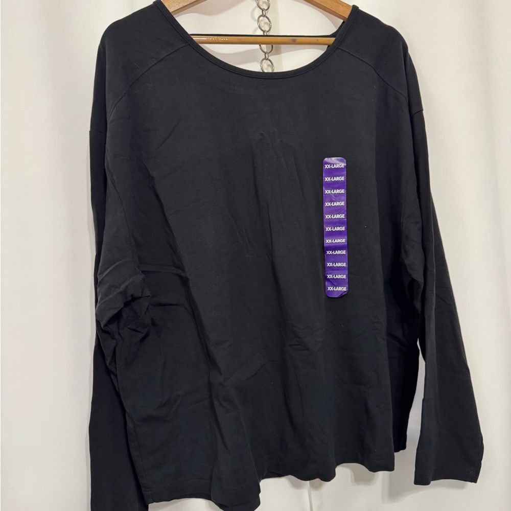 Member’s Mark‎ Black Long Sleeve Active Tee XXL